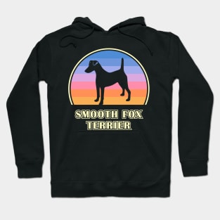 Smooth Fox Terrier Vintage Sunset Dog Hoodie